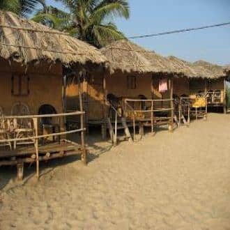 Beach Huts With All The Amenities On Benaulim Beach, Goa 1